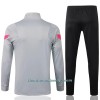 Chaqueta De Entrenamiento Trajes Paris Saint-Germain 2021/22 Gris Claro - Hombre